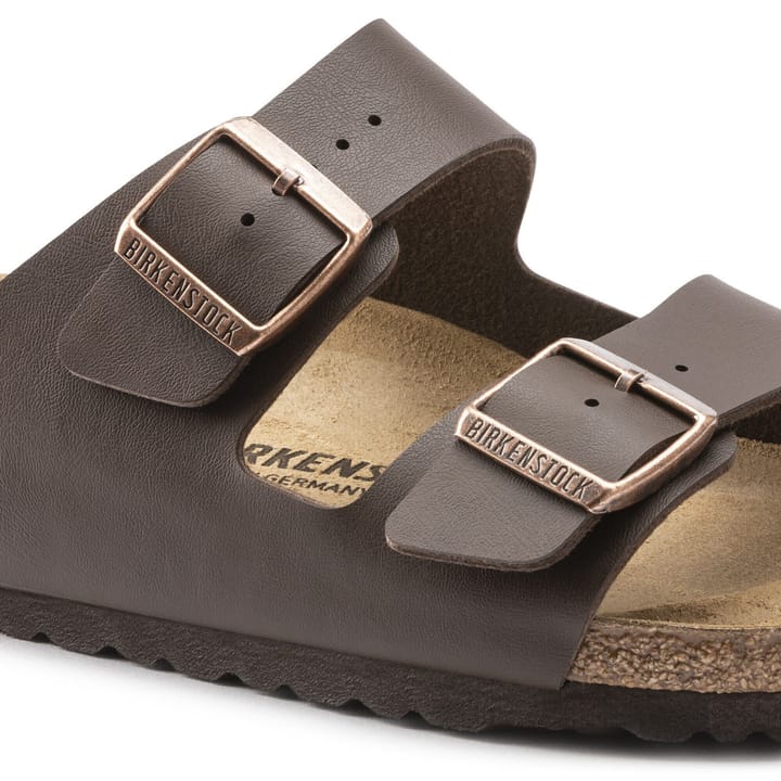 Birkenstock Unisex Arizona Birko-Flor Narrow Dark Brown Birkenstock