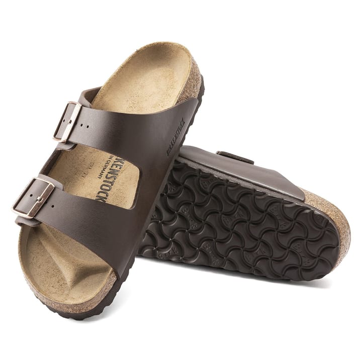 Birkenstock Unisex Arizona Birko-Flor Narrow Dark Brown Birkenstock
