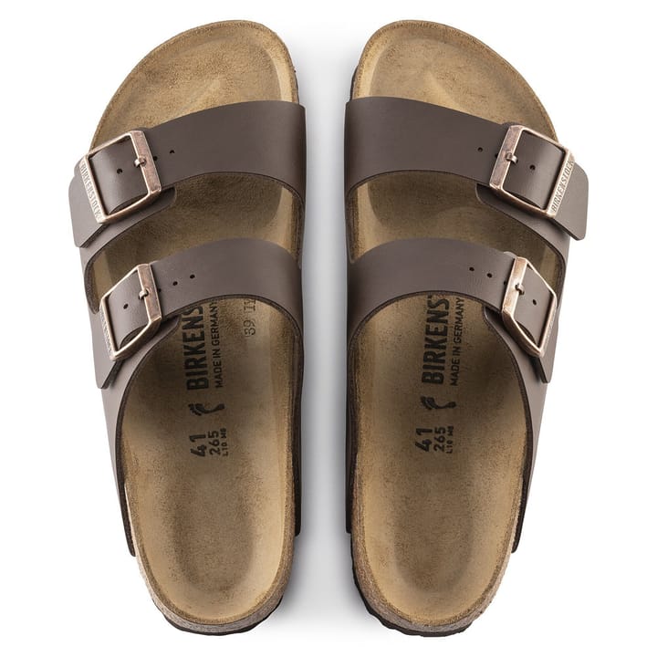 Birkenstock Unisex Arizona Birko-Flor Narrow Dark Brown Birkenstock