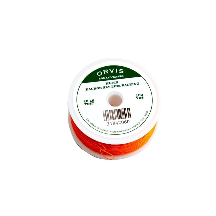 Orvis Dacron Fly Line Backing 30lbs, 200yards Orange Orvis