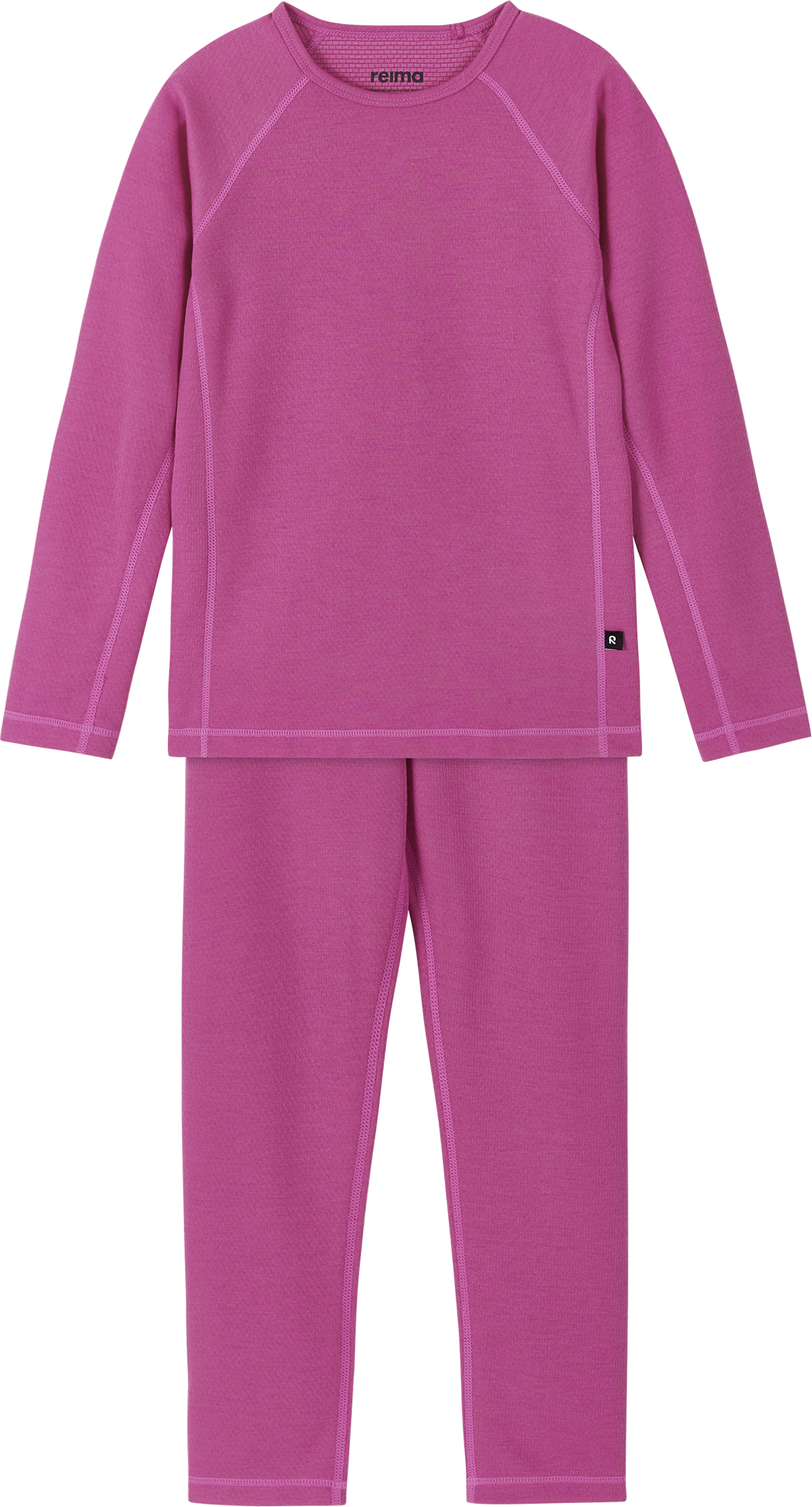 Reima Kids' Lani Thermolite Base Layer Set Fucshia