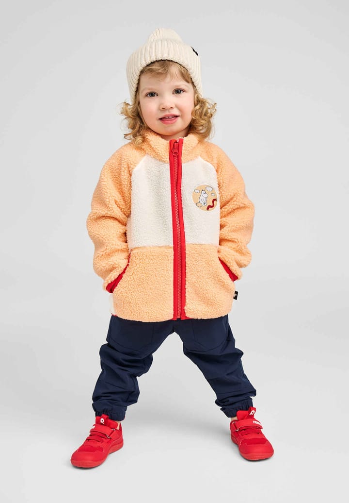 Reima Kids' Fleece Sweater Moomin Kramgo Apricot Reima