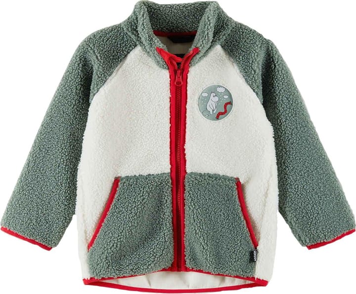 Reima Kids' Fleece Sweater Moomin Kramgo Stone Green Reima