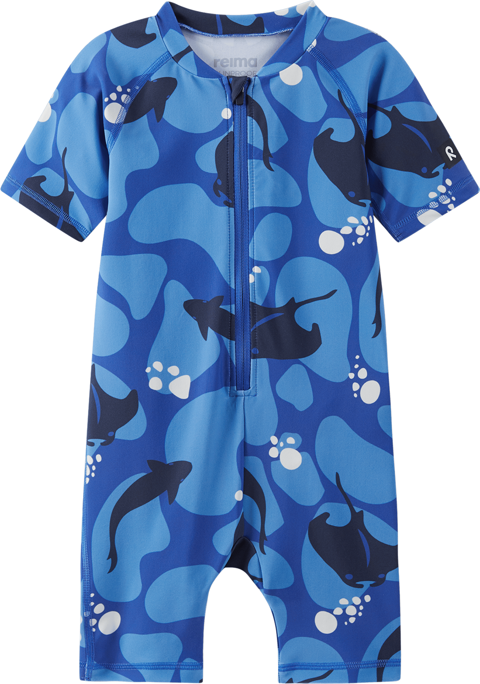 Reima Kids' Atlantti Sunproof Overall Sparkly Blue