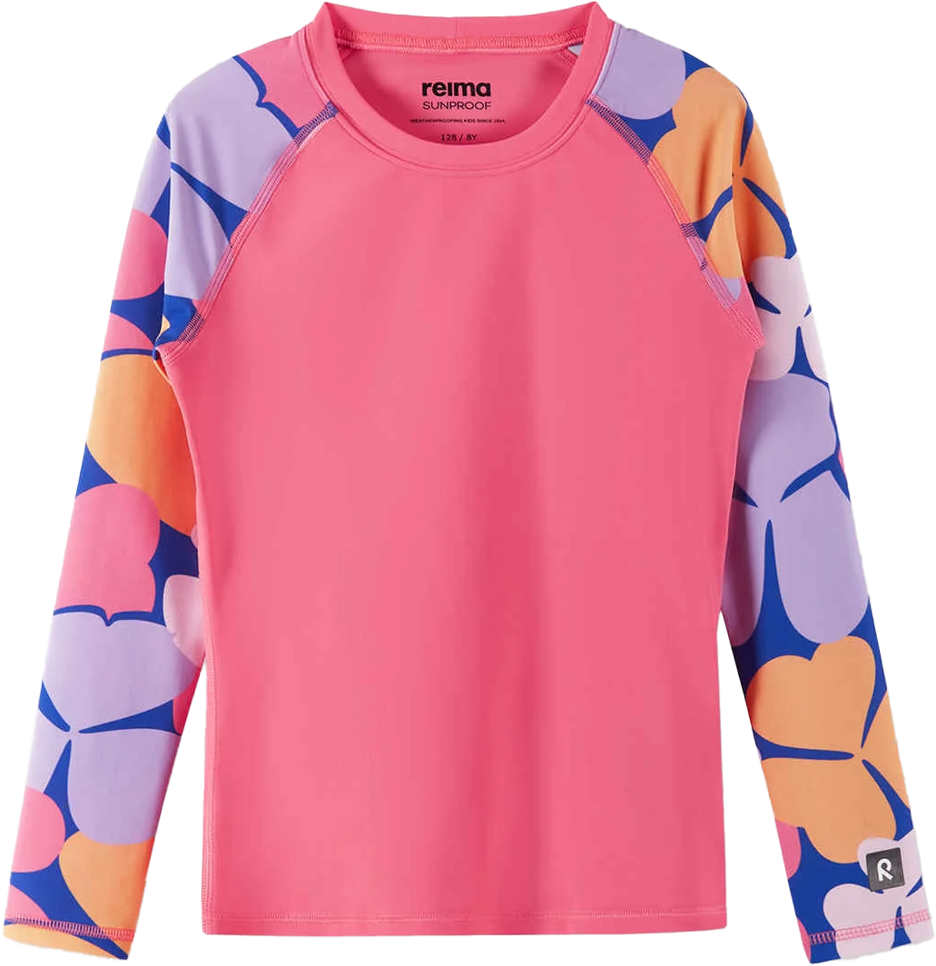 Reima Kids' Sukeltaja Sunproof Shirt Soft Coral  110