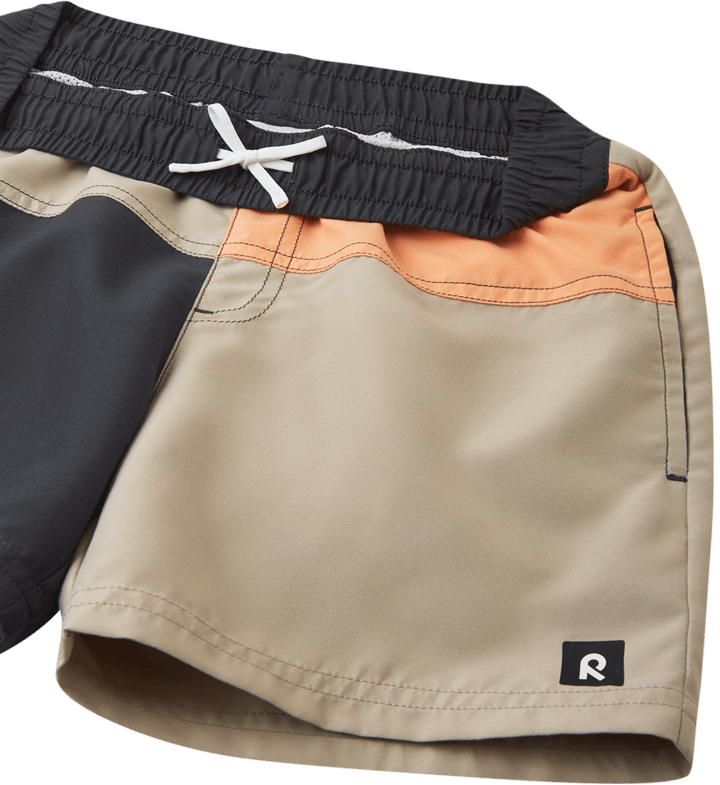 Reima Kids' Palmu Sunproof Beach Shorts Soft Black Reima