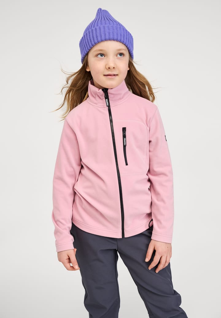 Reima Kids' Fleece Sweater Iisisti Grey Pink Reima Reima Kids' Fleece Sweater Iisisti Grey Pink Reima