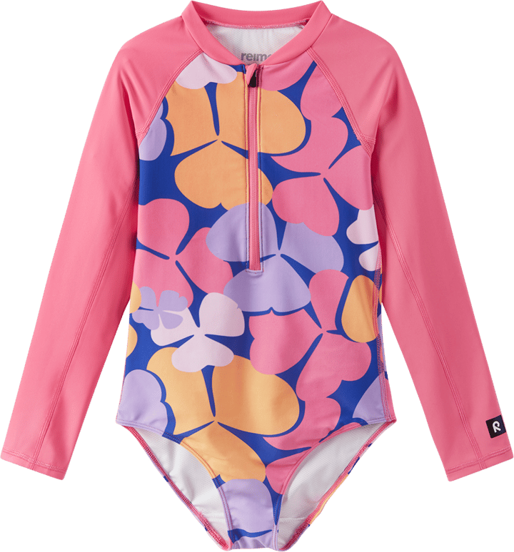 Reima Kids' Aallot Sunproof Swimsuit Soft Coral Reima