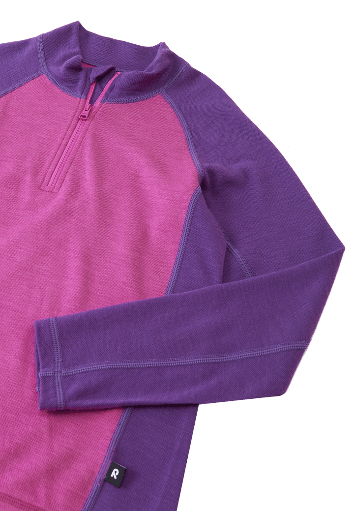 Reima Kids' Viihdyn Wool Sweater Fucshia Reima