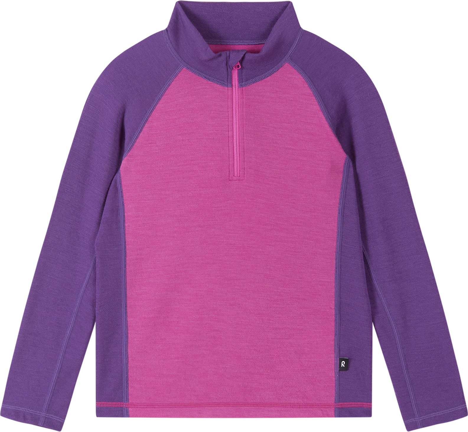 Reima Kids' Viihdyn Wool Sweater Fucshia