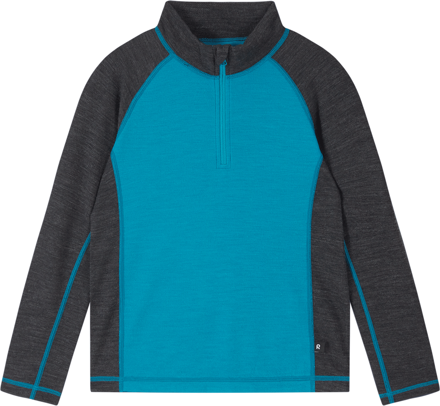 Reima Kids' Viihdyn Wool Sweater Aquatic Blue