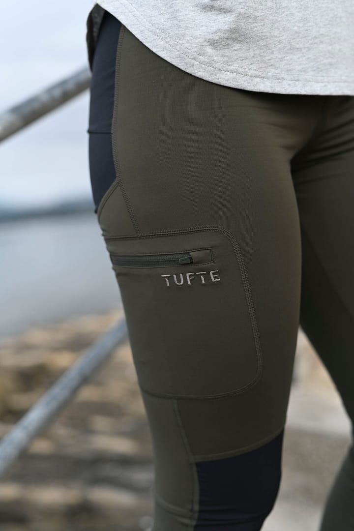 Tufte Wear Womens Hiking Tights Black Beauty / Phantom Tufte Wear