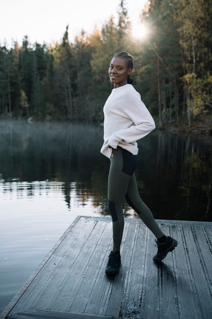 Tufte Wear Womens Hiking Tights Black Beauty / Phantom Tufte Wear