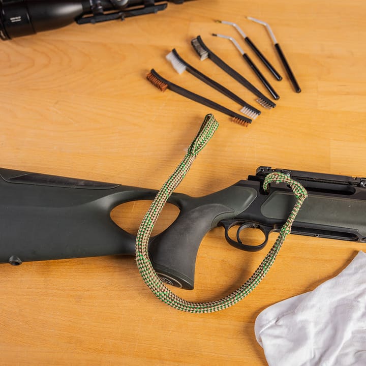 Eurohunt Boar Cleaner Cord - 8 Mm / Cal. .32 Green Eurohunt