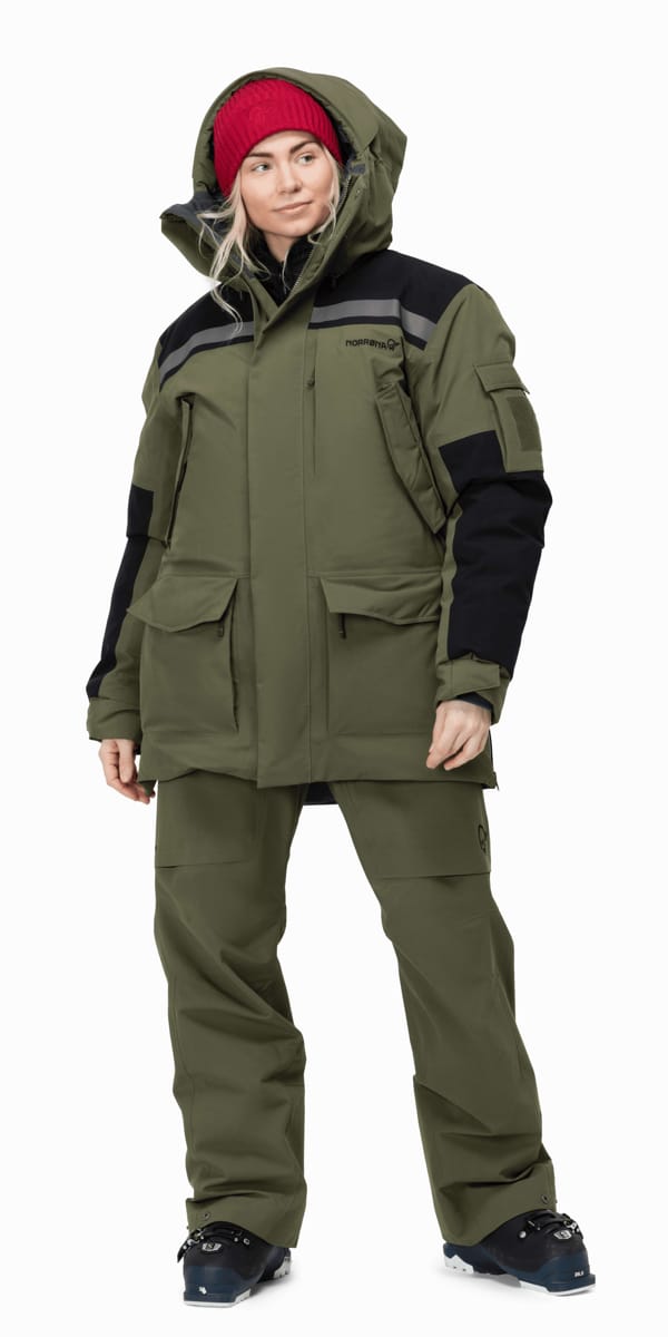 Norrøna Gore-Tex Down750 Parka Unisex Olive Night Norrøna