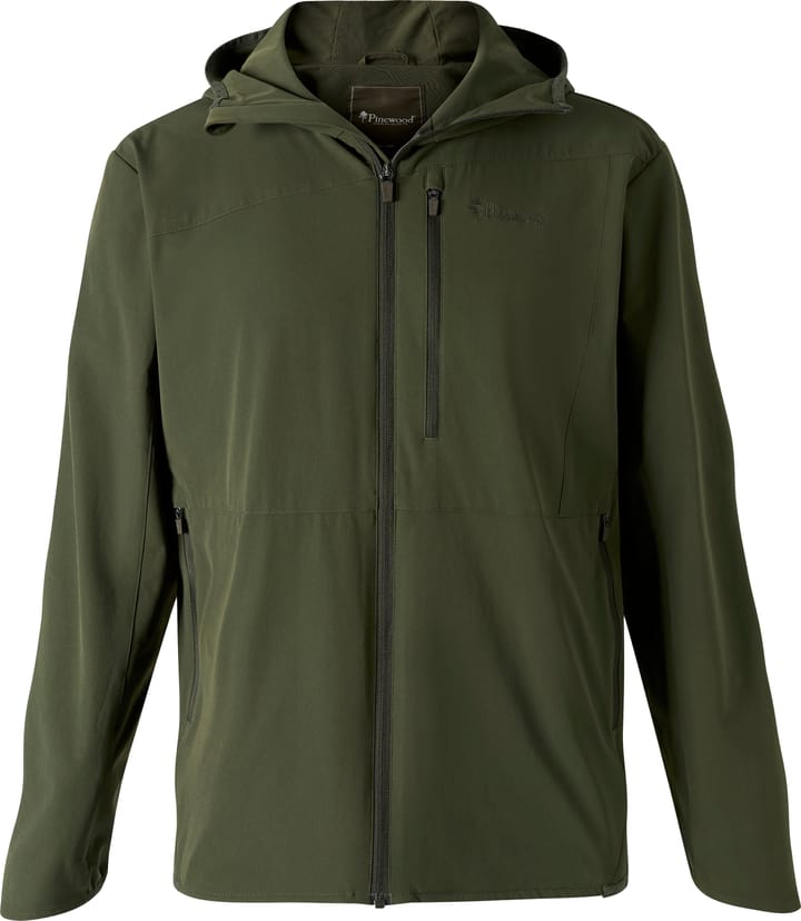 Pinewood Men's Abisko Light Stretch Jacket Mossgreen/mossgreen Pinewood