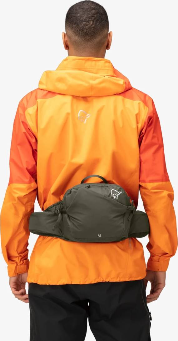 Norrøna Norrøna 6L Hip Pack Olive Night Norrøna