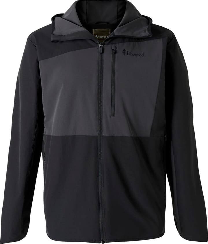 Pinewood Men's Abisko Light Stretch Jacket Black/d.anthracite Pinewood