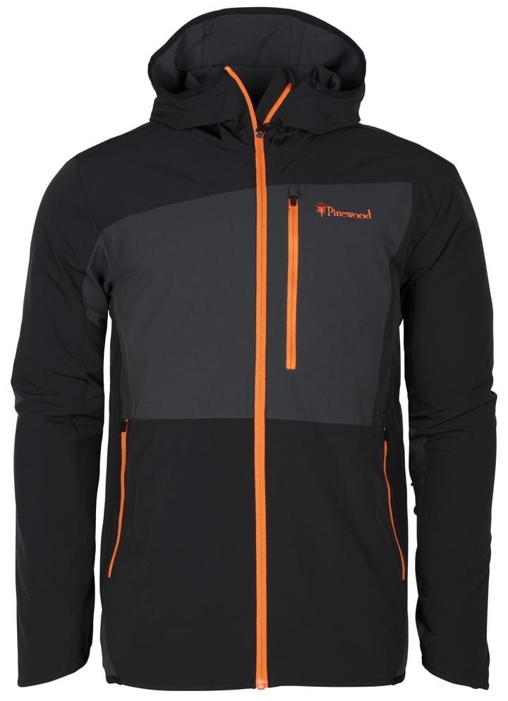 Pinewood Men's Abisko Light Stretch Jacket Dark Anthracite/Black Pinewood