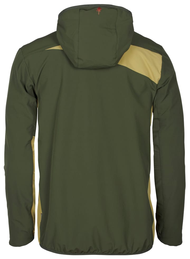 Pinewood Men's Abisko Light Stretch Jacket Goldenhay/Mossgreen Pinewood