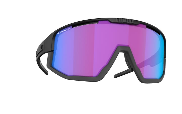 Bliz Vision Nordic Light Black/NL Coral - Orange Blue Bliz