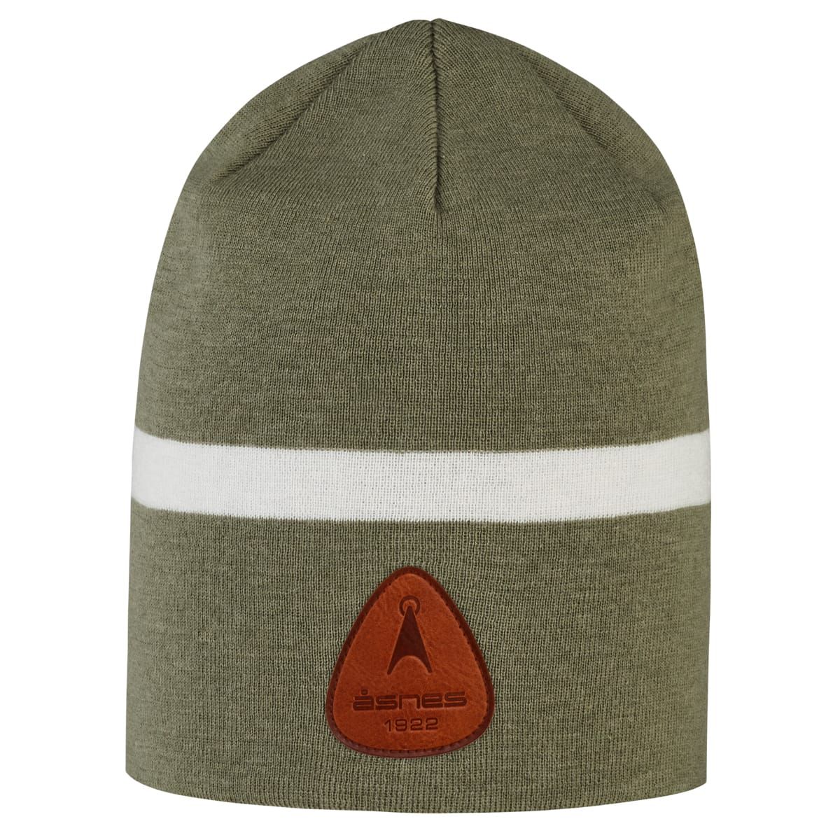 Åsnes Fjell Hat Olive Grey