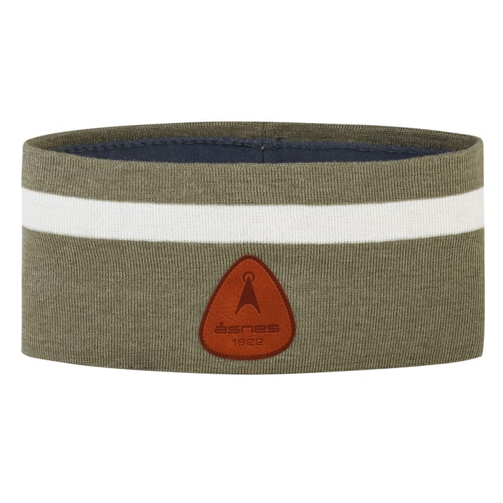 Åsnes Fjell Headband Olive Grey Åsnes