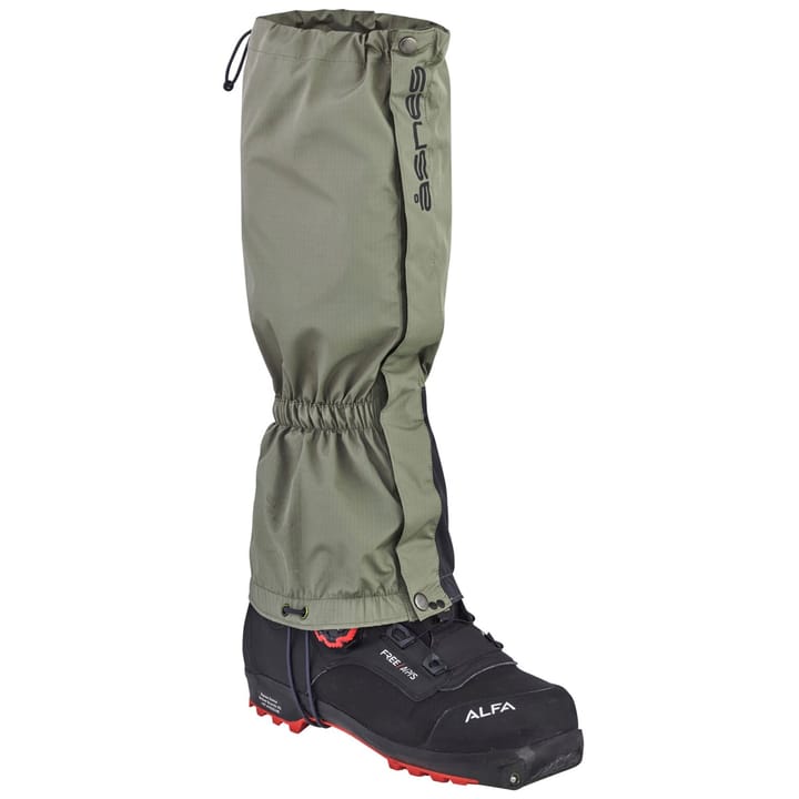 Åsnes Pudder Snow Gaiter Olive Grey Åsnes