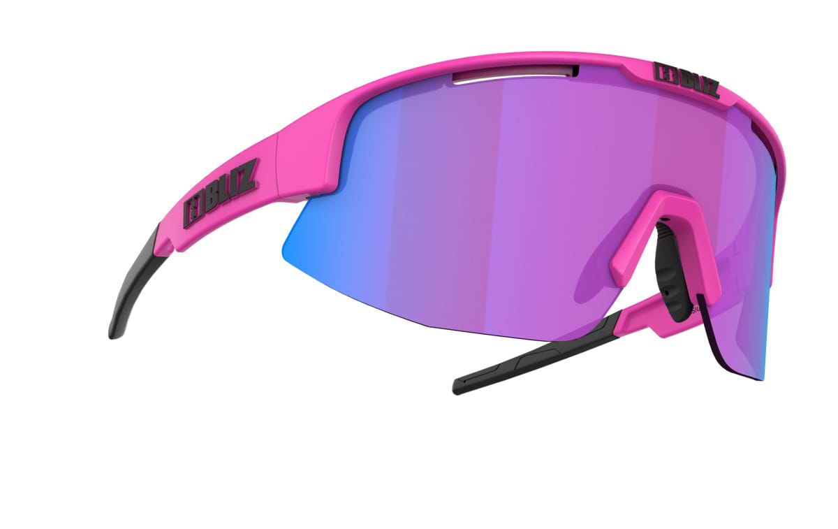 Bliz Matrix Neon Pink / Nano Optics Nordic Light / Begonia - Violet With Blue Multi