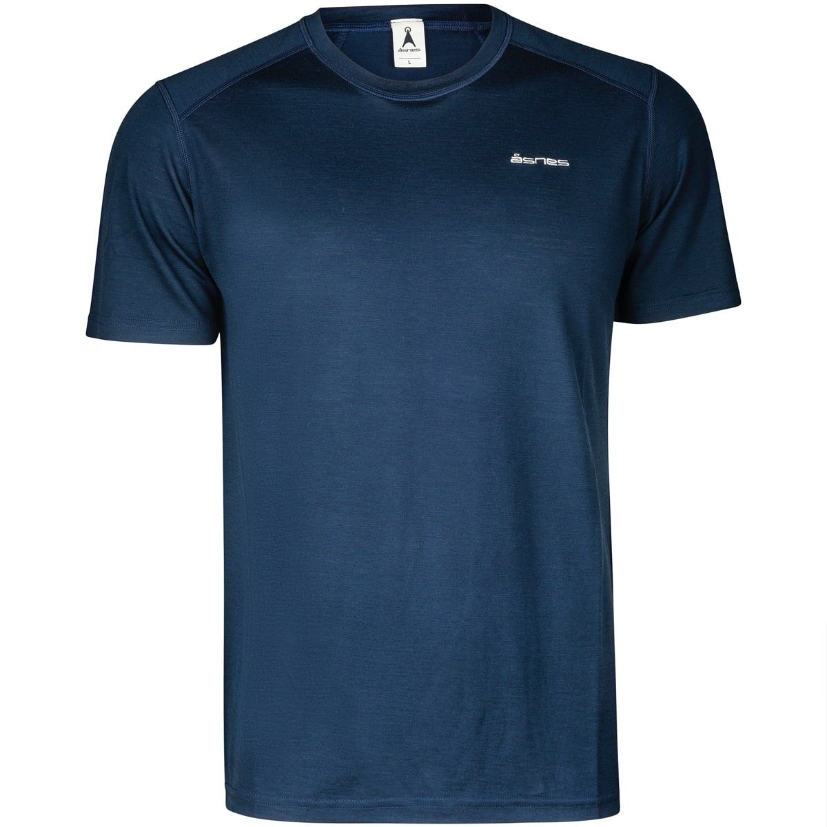 Åsnes Breitinden Wool T-Shirt Navy Blue
