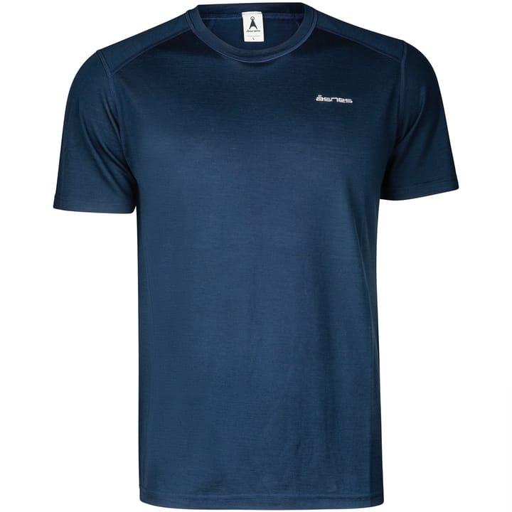 Åsnes Breitinden Wool T-Shirt Navy Blue Åsnes