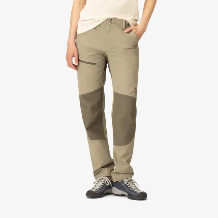 Norrøna Svalbard Mid Cotton Pants W's Sandstone Norrøna