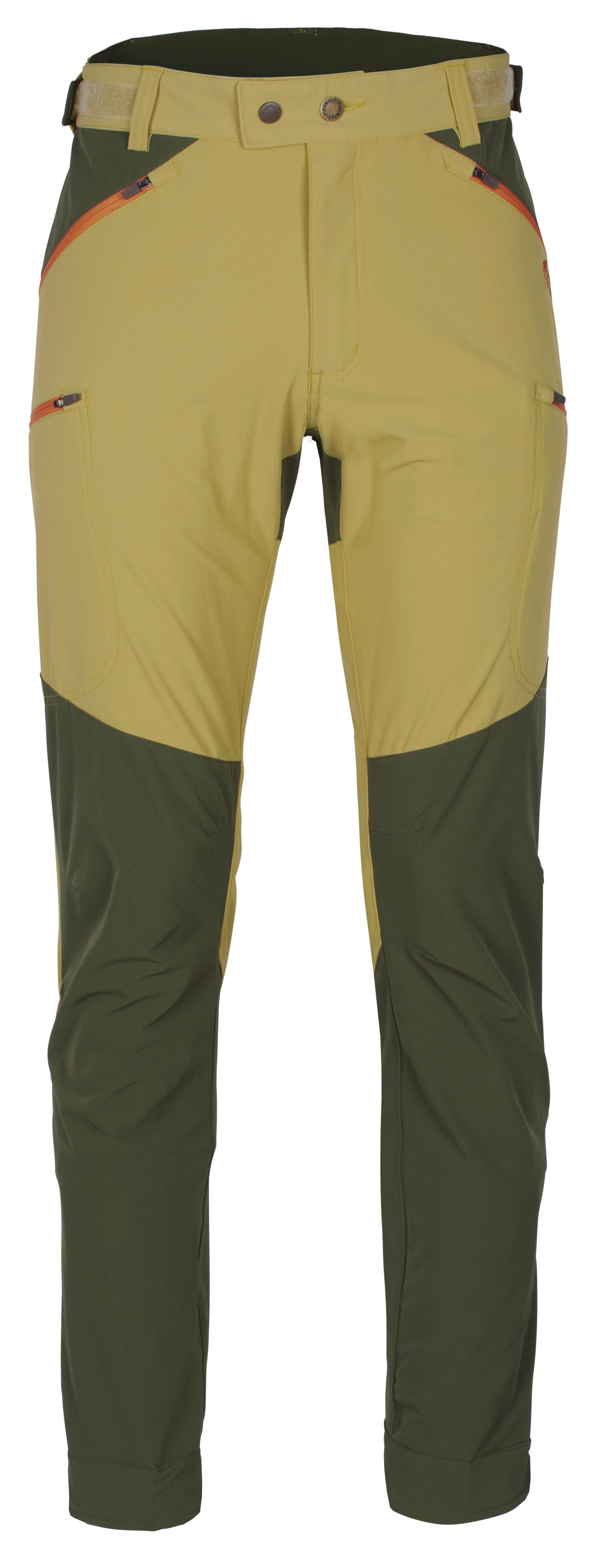 Pinewood Men's Abisko Light Stretch Pants Goldenhay/Mossgreen