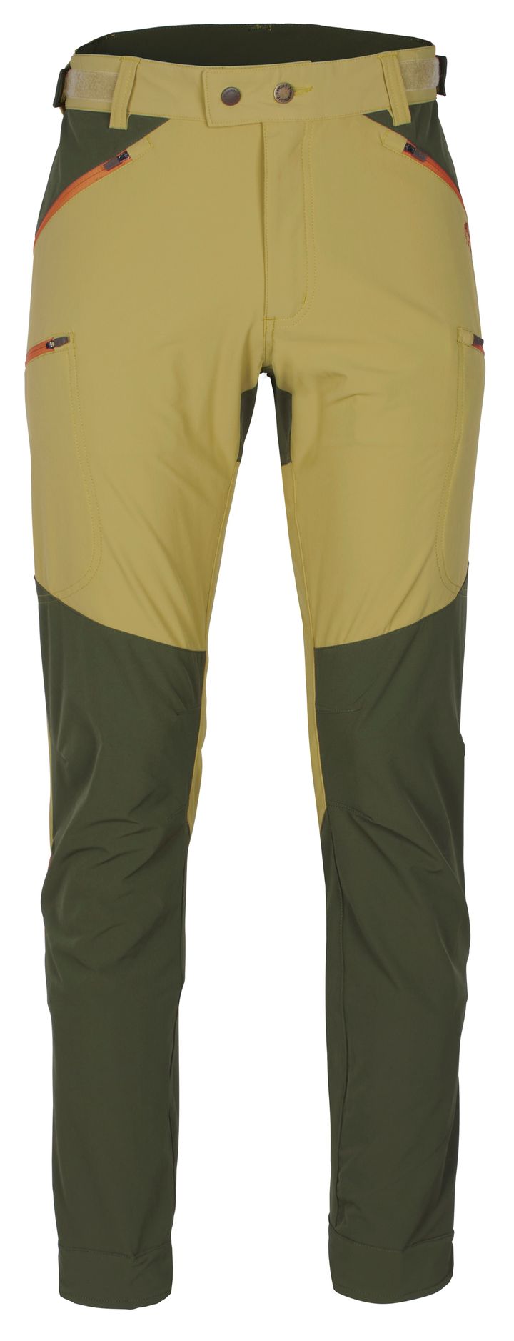 Pinewood Men's Abisko Light Stretch Pants Goldenhay/Mossgreen Pinewood