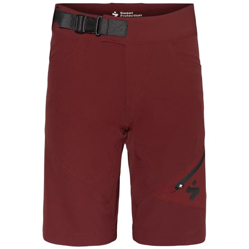 Sweet Protection Hunter Shorts Jr DARK RED