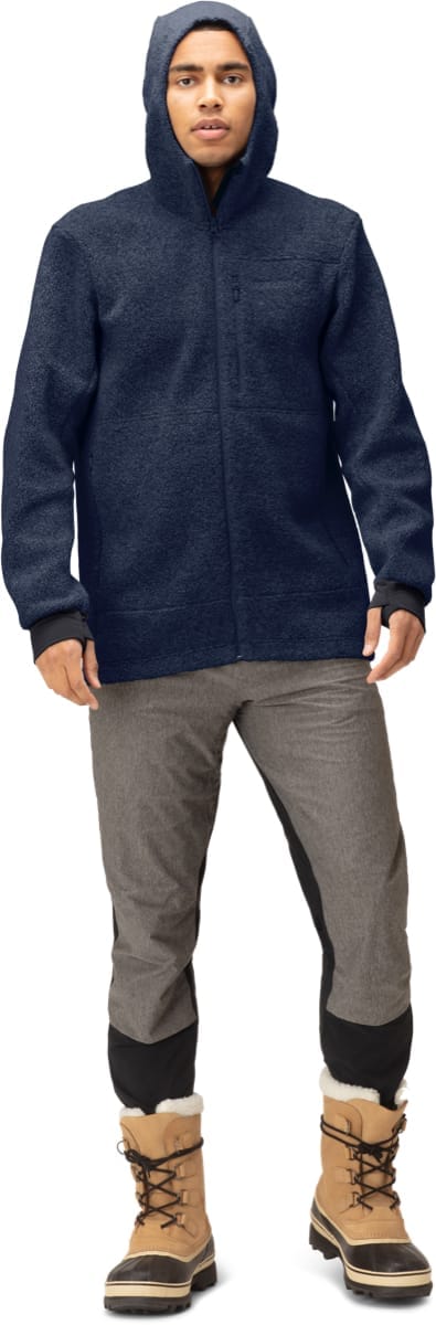 Norrøna Warmwool3 Hood M's Indigo Night Norrøna