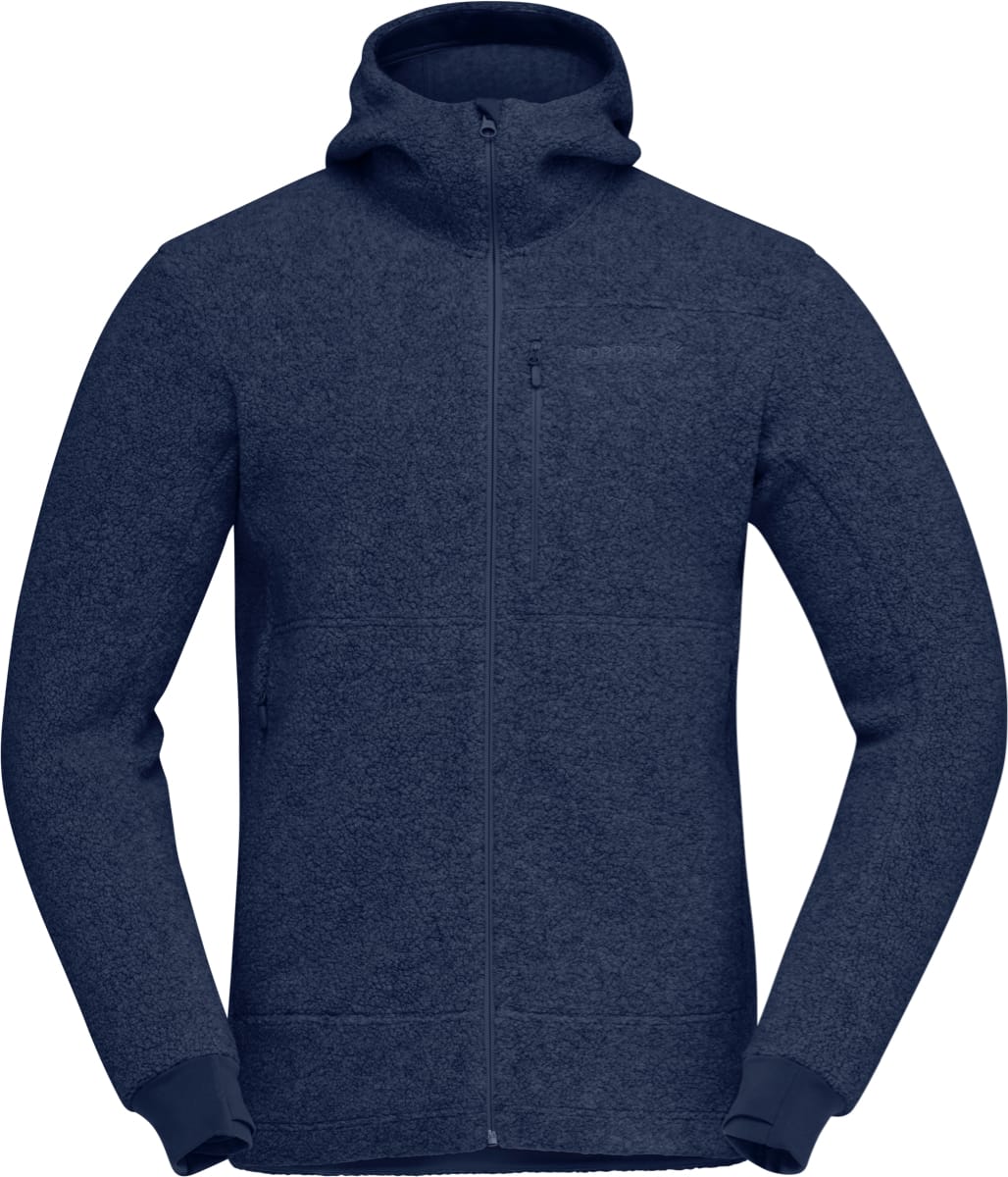 Norrøna Warmwool3 Hood M's Indigo Night