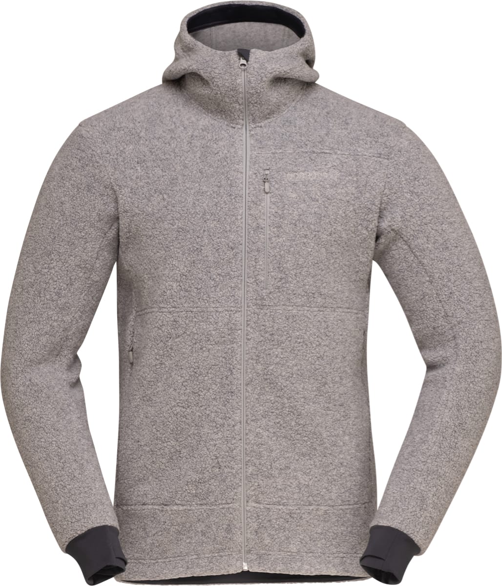 Norrøna Warmwool3 Hood M's Drizzle