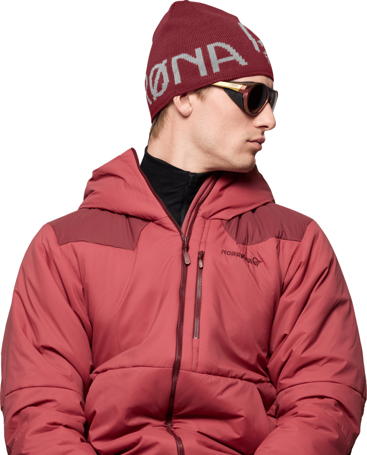 Norrøna /29 Merinoull Logo Beanie Port Norrøna