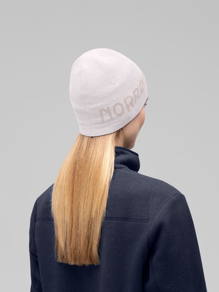 Norrøna /29 Light Merinoull Logo Beanie Oatmeal Norrøna