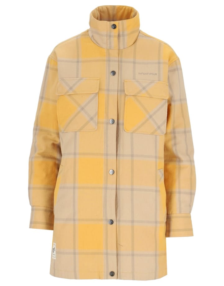 Twentyfour Finse Flannel Jakke D Støvgul Twentyfour Twentyfour Finse Flannel Jakke D Støvgul Twentyfour