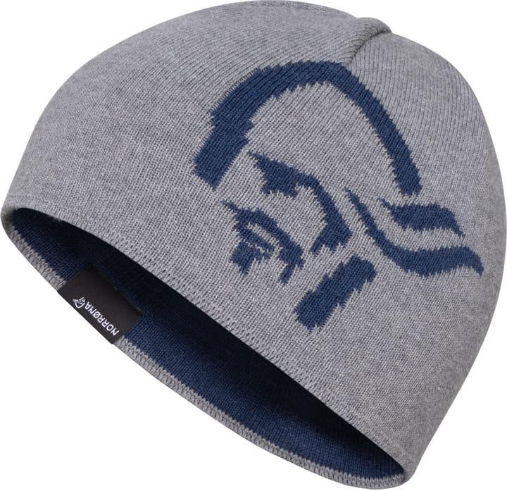 Norrøna /29 Mid Cotton Logo Beanie Grey Melange Norrøna Norrøna /29 Mid Cotton Logo Beanie Grey Melange Norrøna