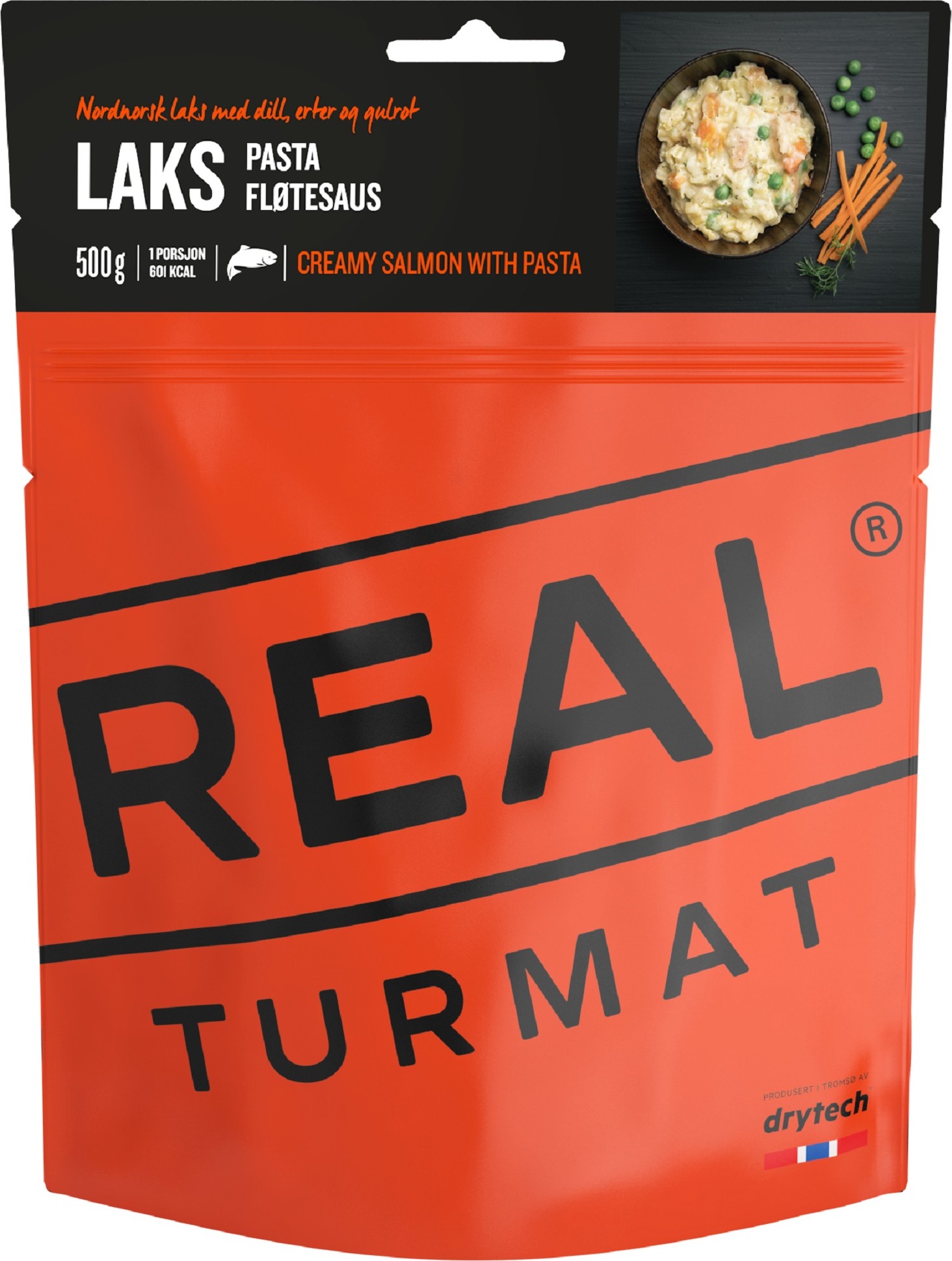 Real turmat Creamy Salmon With Pasta