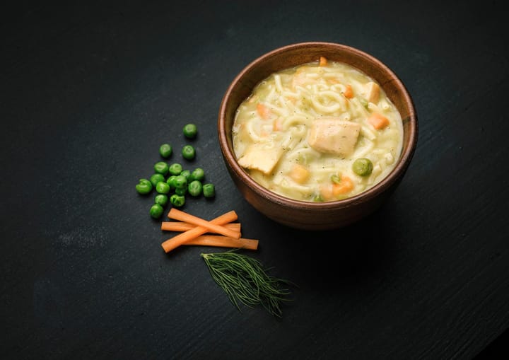 Real Turmat Creamy Salmon With Pasta 500 G NoColour Real Turmat