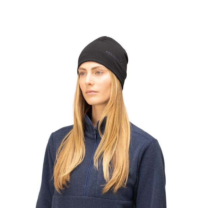 Norrøna Warmwool2 Beanie Unisex Caviar Norrøna Norrøna Warmwool2 Beanie Unisex Caviar Norrøna