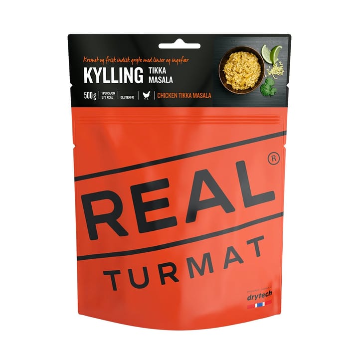 Real Turmat Kylling Tikka Masala 500 g Real Turmat