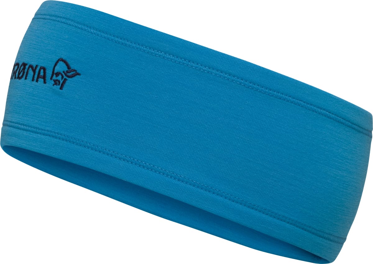 Norrøna Warmwool2 Headband Unisex Hawaiian Surf