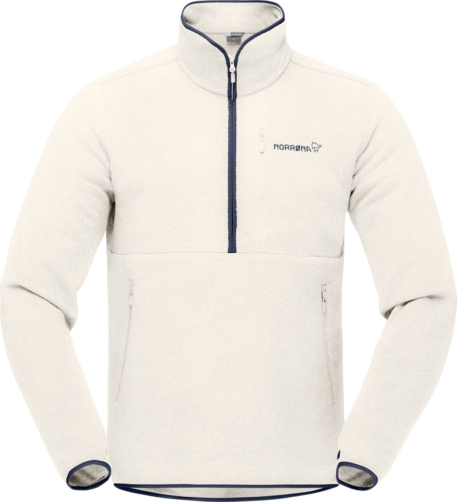 Norrøna Warm2 Halfzip Unisex Snowdrop