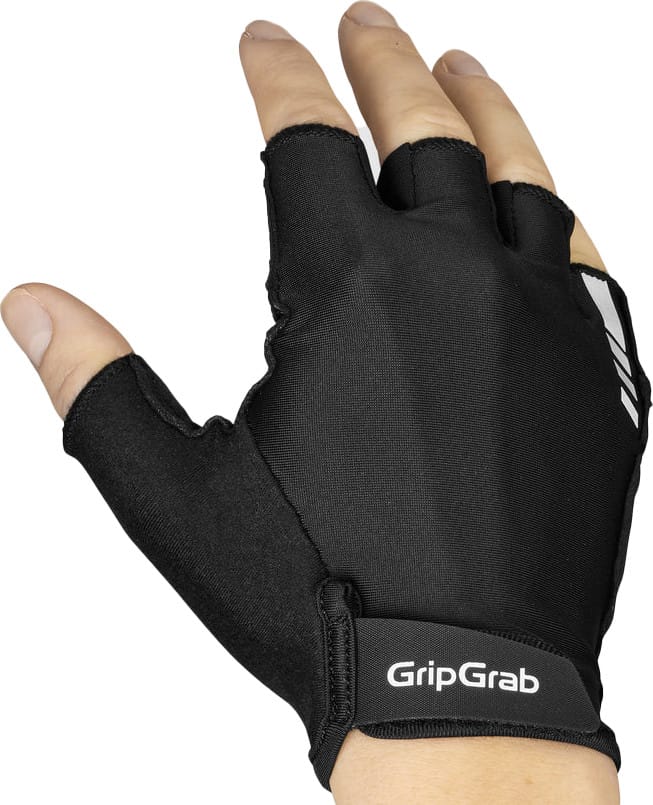 Gripgrab Women's Ride Padded Short Finger Summer Gloves Black Gripgrab