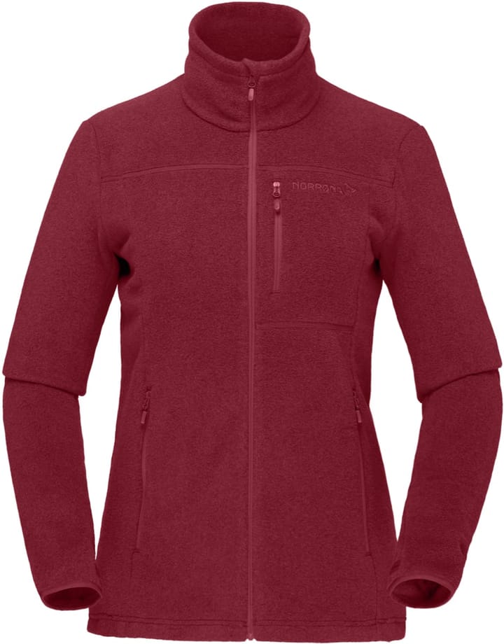 Norrøna Warm2 Jacket W's Rhubarb Melange Norrøna